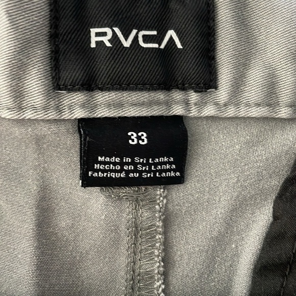 men’s RVCA short / 33 / gray - Picture 3 of 9